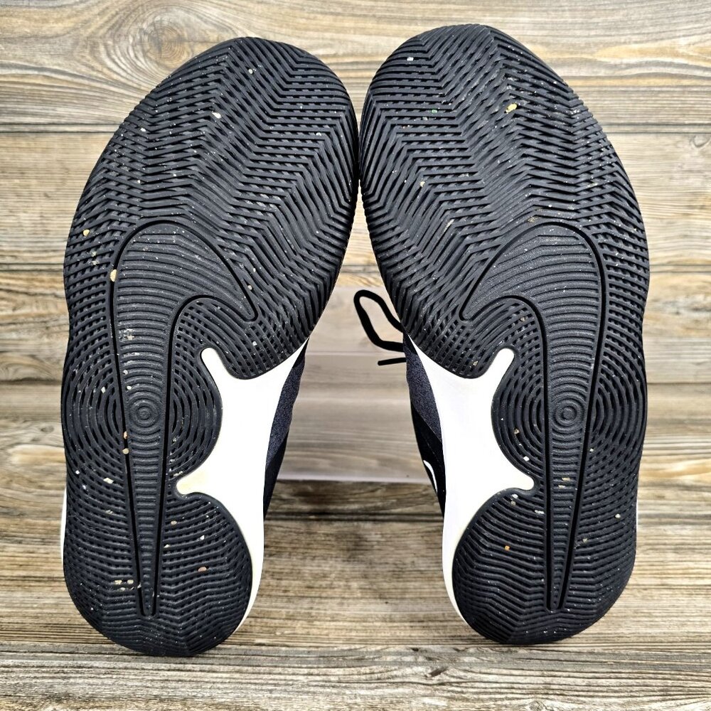 Nike Air Precision 2 AQ3521-001 Black White Basketball Shoes Men's Size 8.5 - Picture 8 of 9